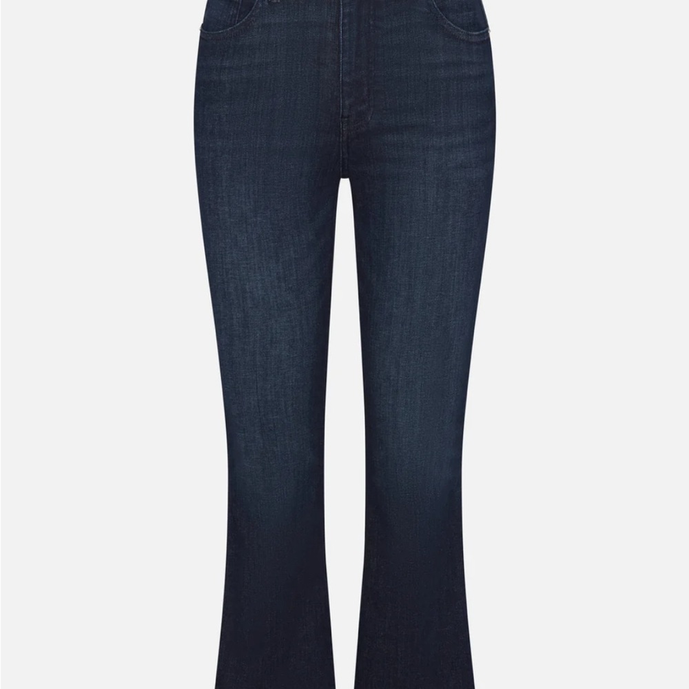 Frame Denim Dark Indigo Flare Jeans